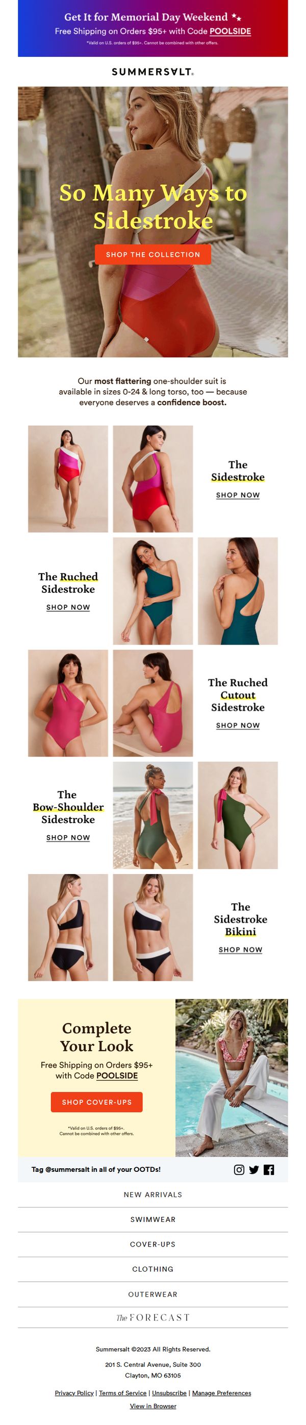 8. It’s On! Free Shipping for Memorial Day
