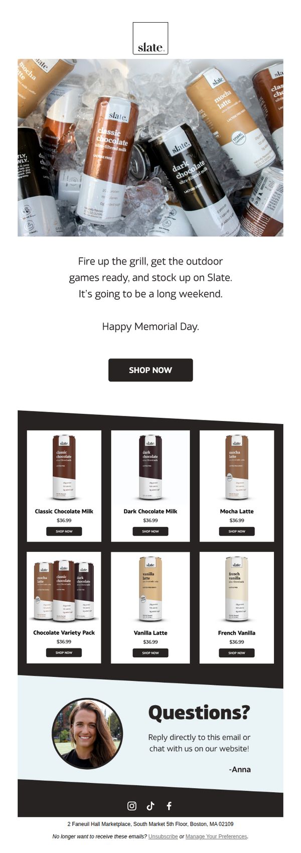 9. Memorial Day BBQ?