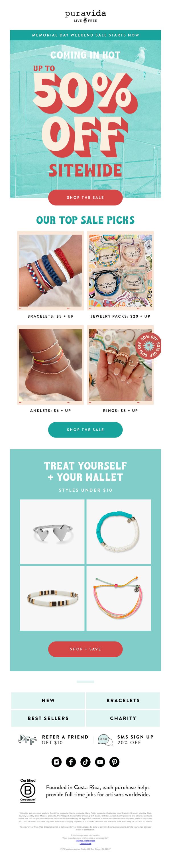 Pura Vida Bracelets
