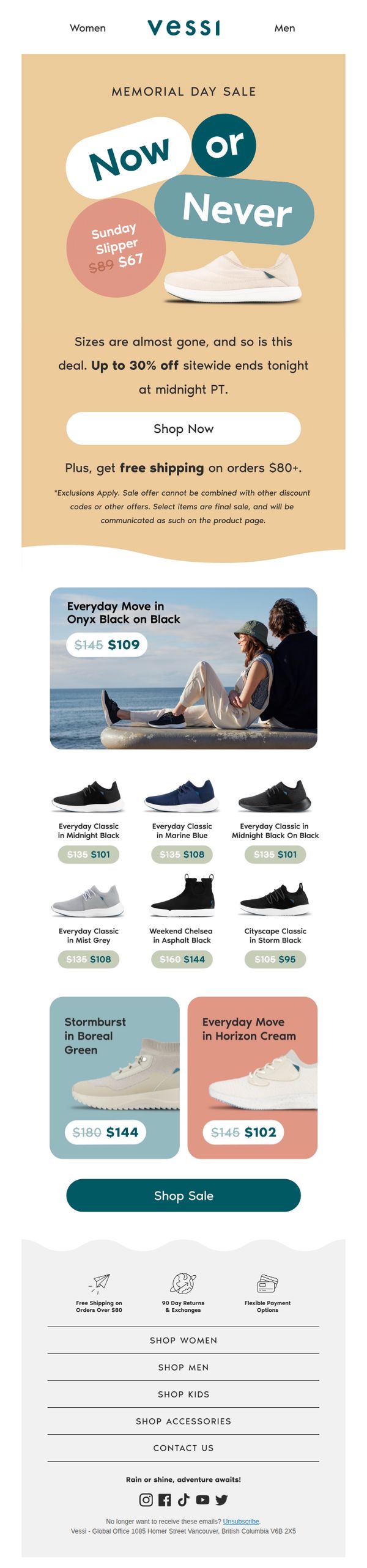 6. Memorial Day Sale ends TONIGHT!