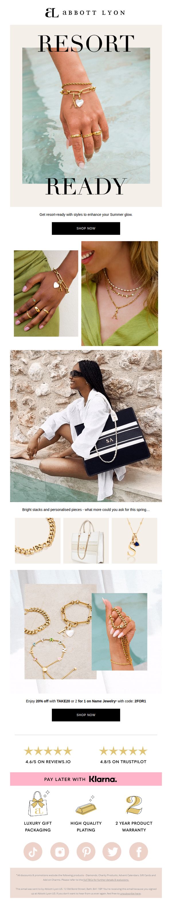 7. Abbott Lyon: Get Resort Ready 🌴