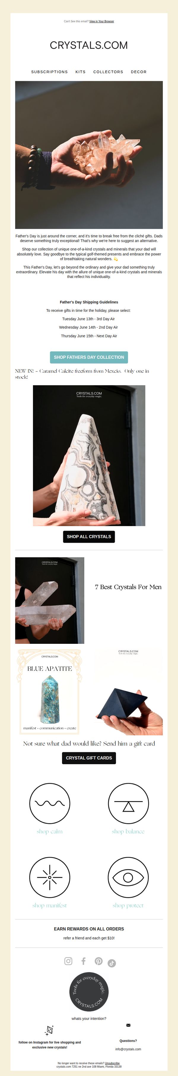 Crystals