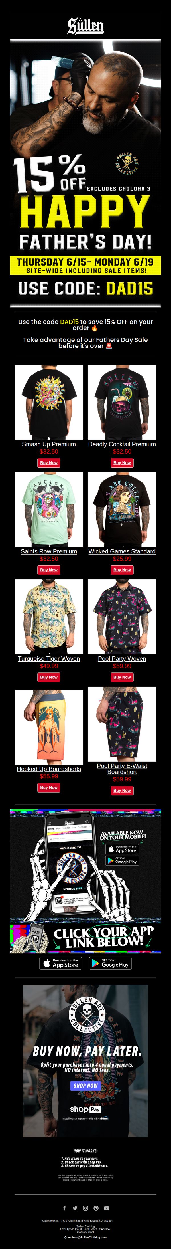 6. Fathers Day Sale 🔥