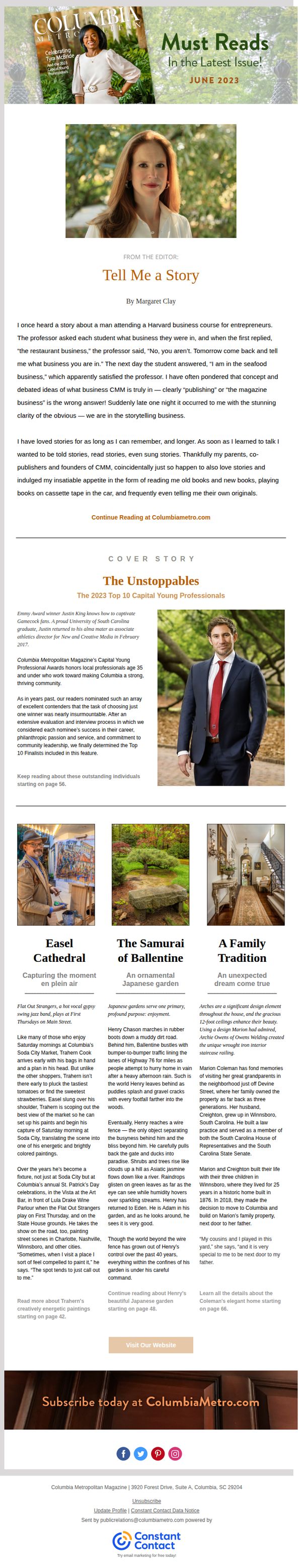 Columbia Metropolitan Magazine