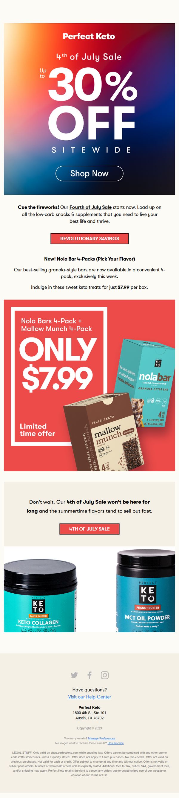 10. Perfect Keto: It's here! 🇺🇸