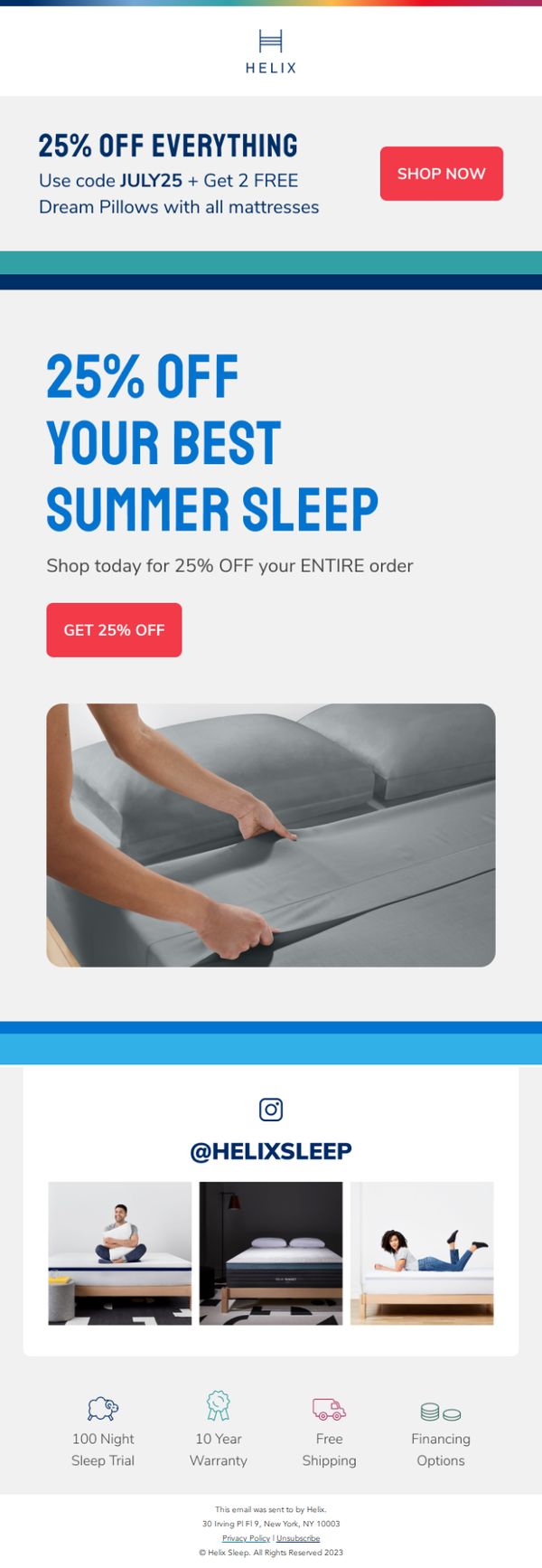 7. Did someone say 25% off?