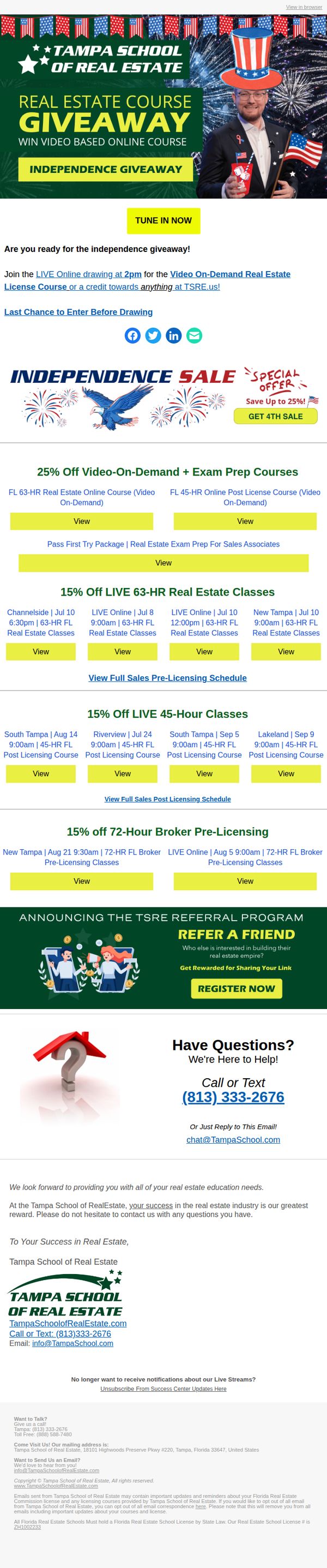 Tampa School of Real Estate