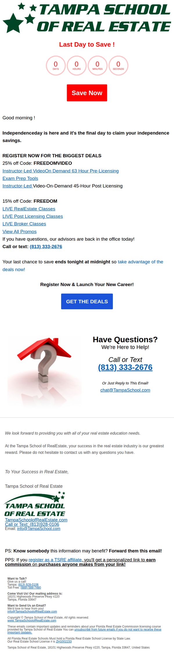 Tampa School of Real Estate