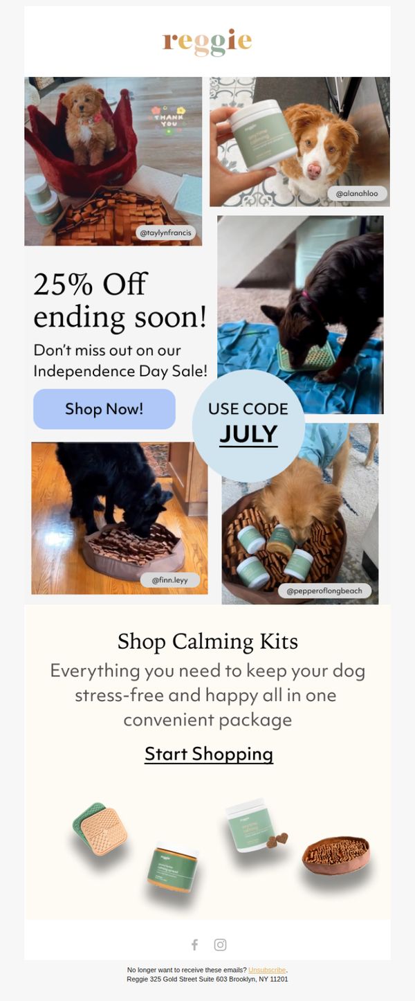 7. 25% Off Site-Wide Ends Soon