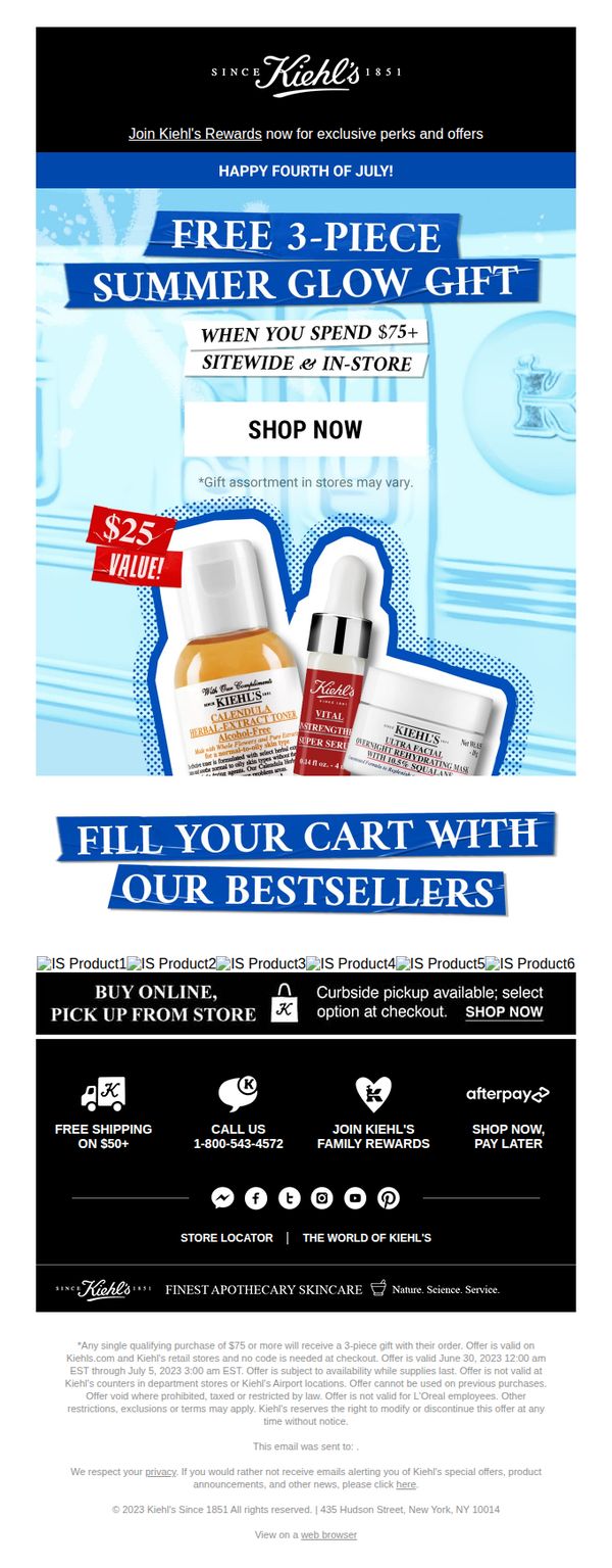 9. Last Chance For FREE 3-Piece Gift!