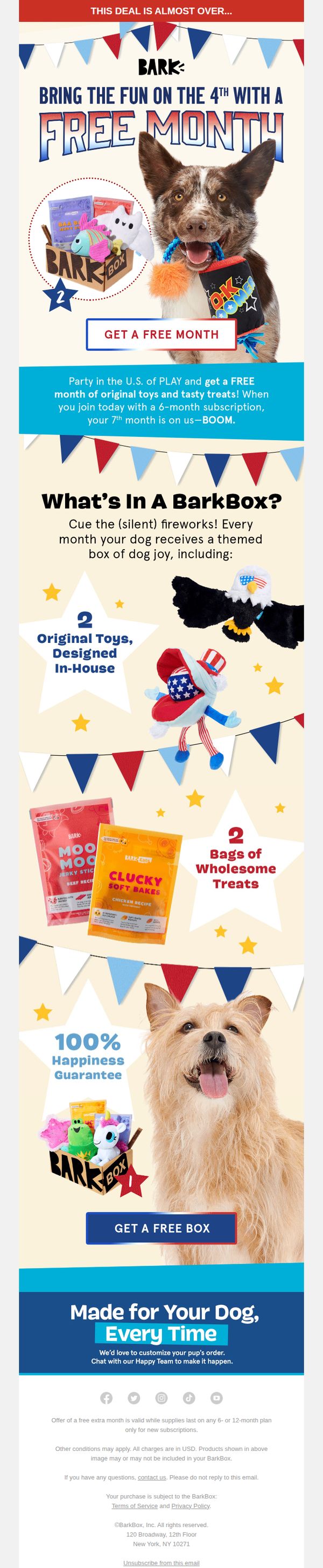 9. 🎆 ENDS SOON! Claim Your FREE Month 🎆
