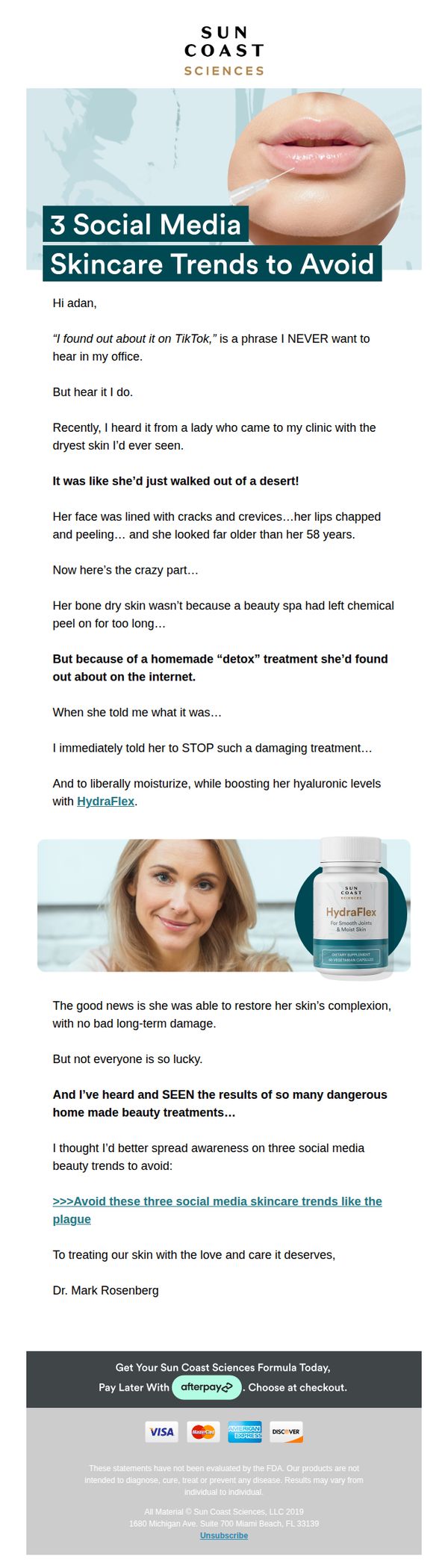 7. Avoid THIS skincare trend that AGES your skin