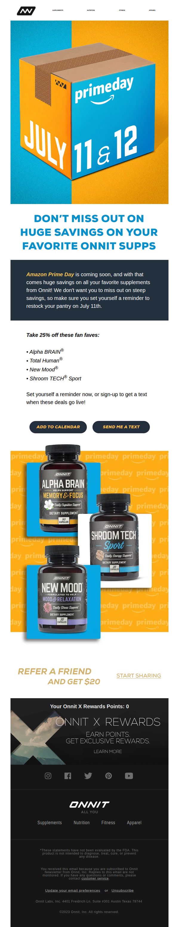 8. Amazon Prime Day is Coming Soon!