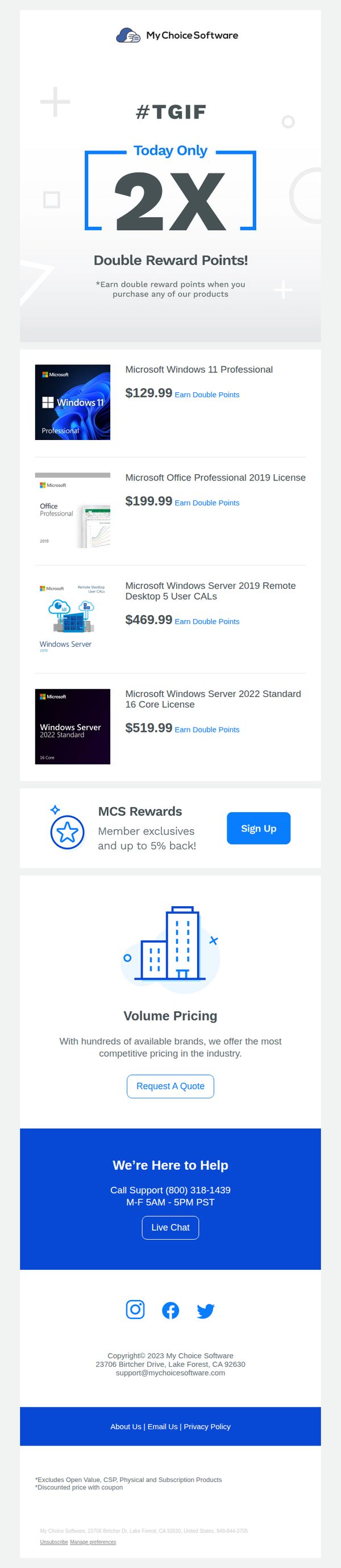 9. My Choice Software: 🌞 Enjoy Sunshine & Double Points!