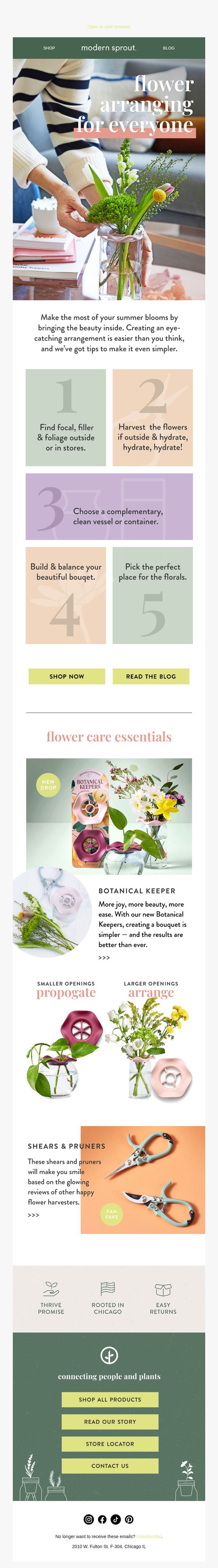 6. Modern Sprout: Top Tips For DIY Bouquets 💐