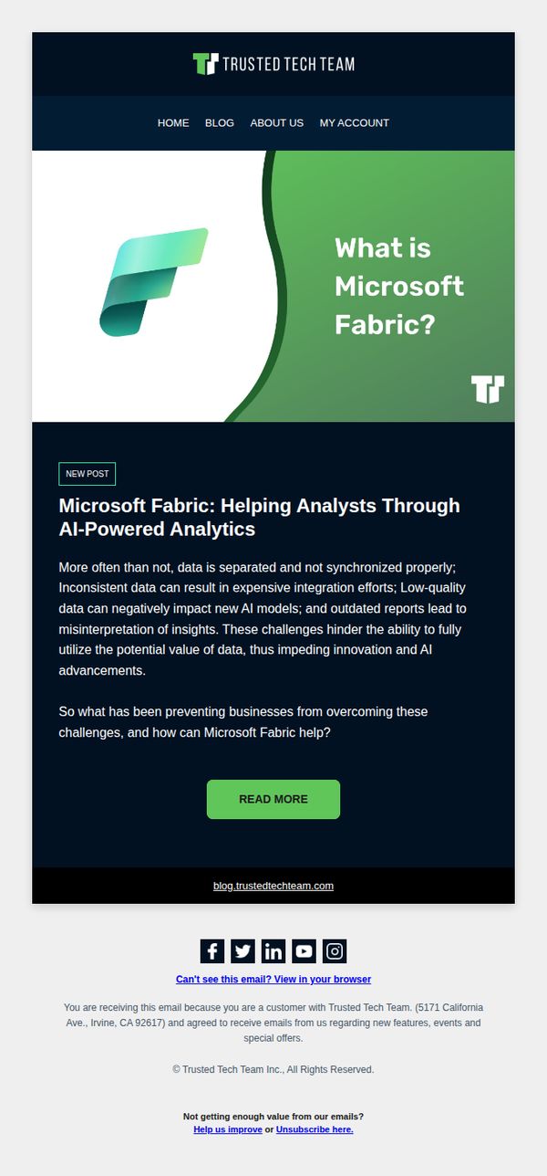 10. What is Microsoft Fabric?