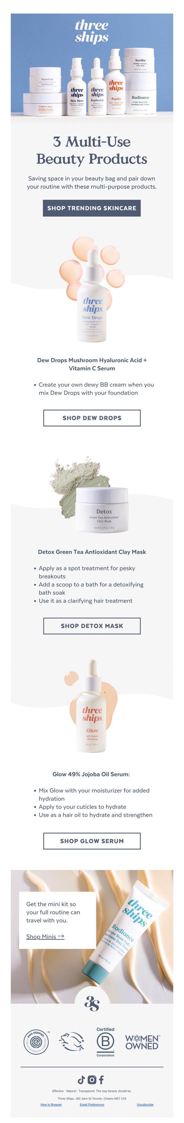 6. Trend Alert: Multi-Use Skincare