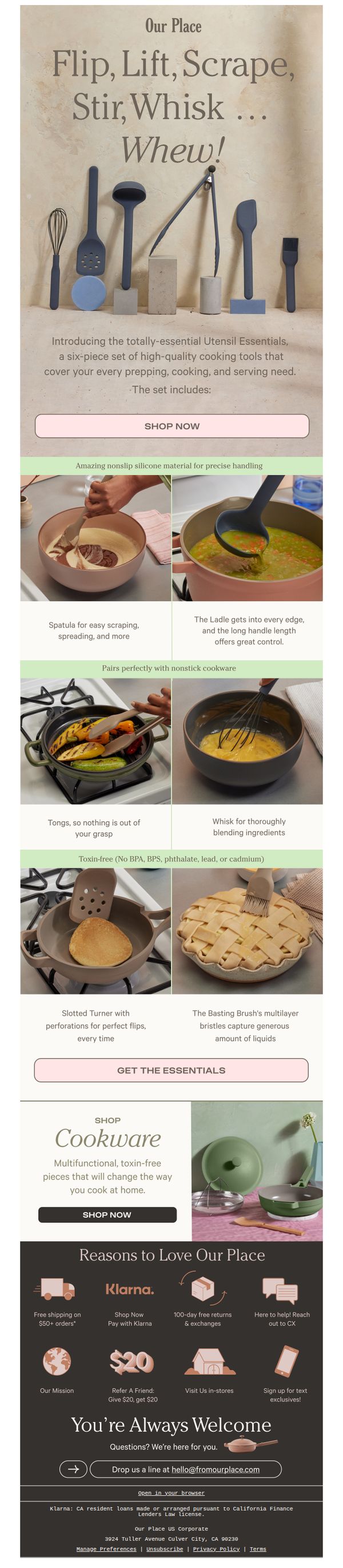 6. Meet the Utensil Essentials 👏