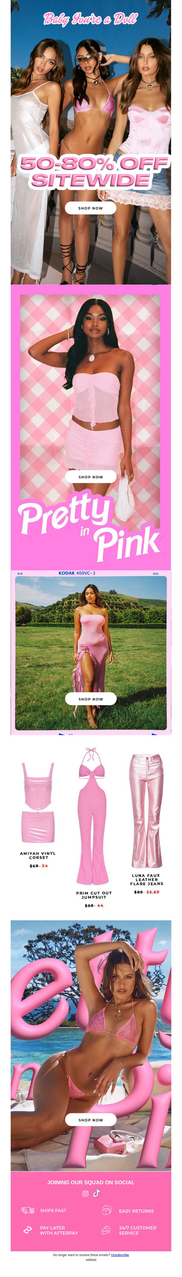 6. Edikted: Babe, Think In Pink 💭