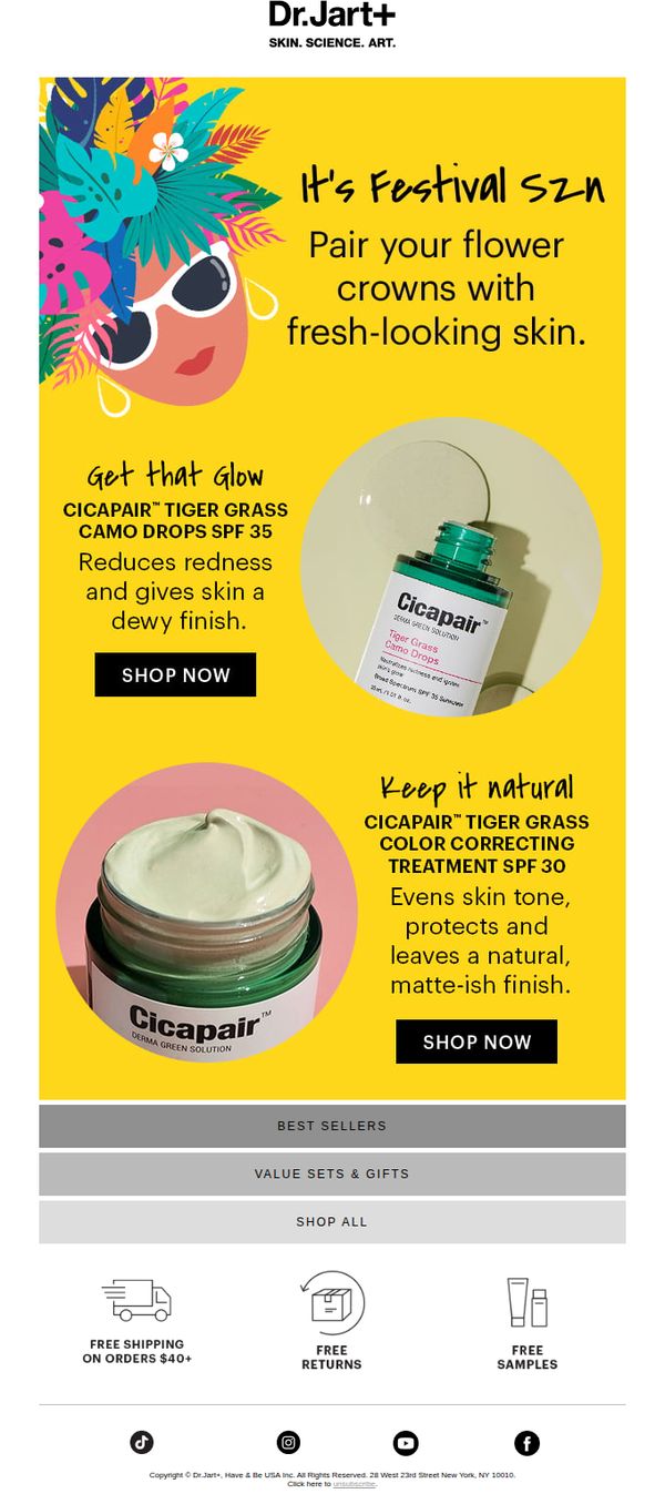 7. Skin Essentials for Festival Season
