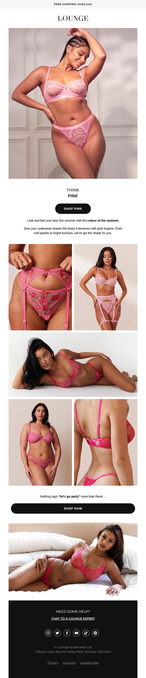 6. Lounge Underwear: Perfect in pink 💖
