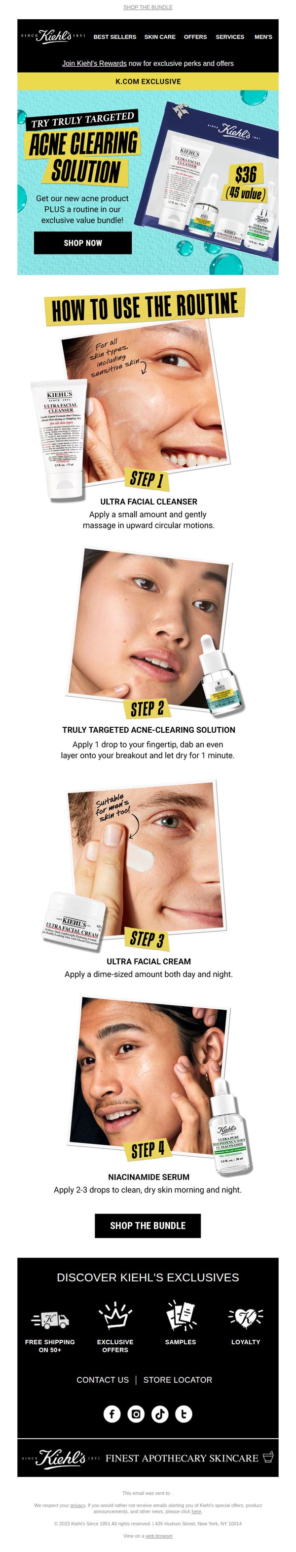 7. Try Our New Acne Product!