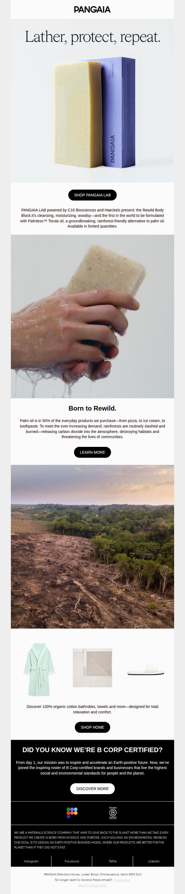9. Lather, protect, repeat.