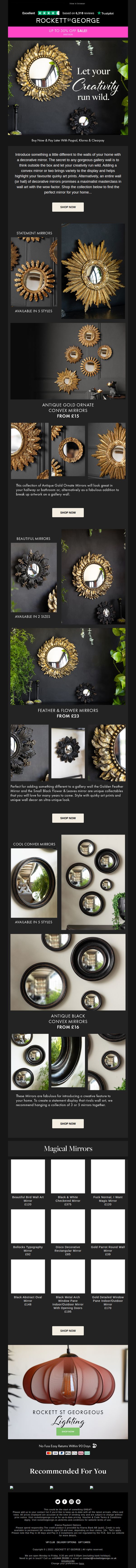 10. Rockett St George: Let Your Creativity Run Wild ✨