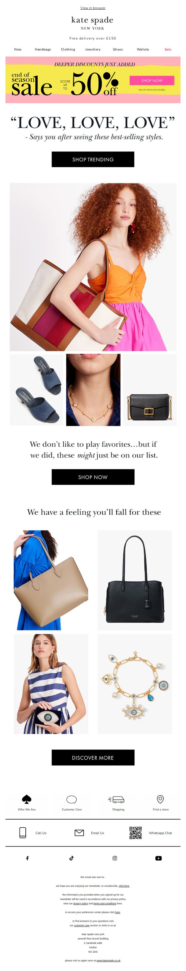 7. Kate Spade: Simply the best (sellers)
