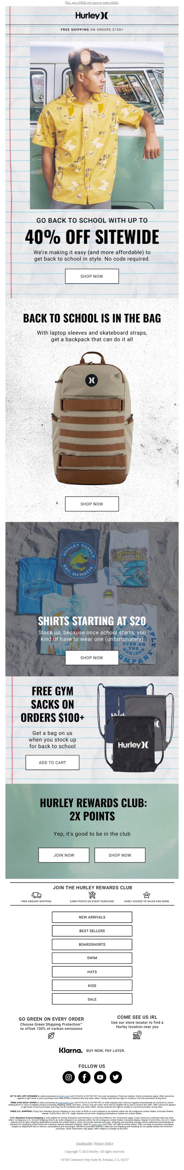 8. Everything you need for back to school at up to 40% off
