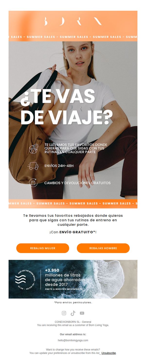 8. ¿Te vas de viaje? Te enviamos tus favoritos donde quieras 📦