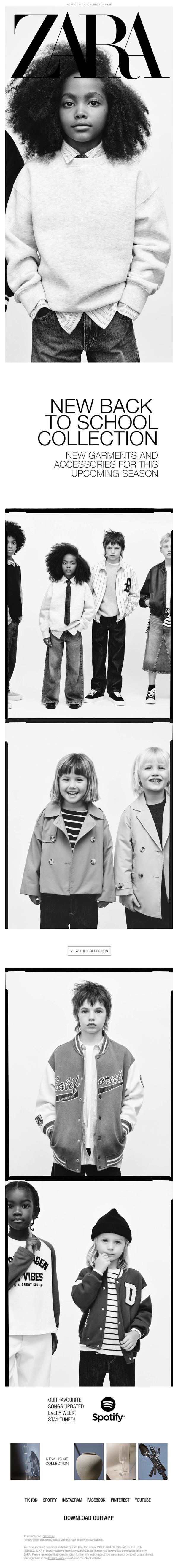 8. Get ready for school with Zarakids' Back to School collection.