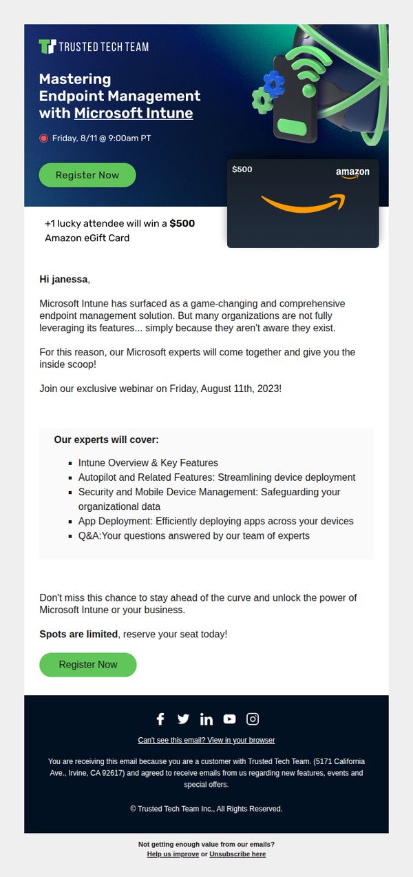 7. Meet our Microsoft Experts 🧠 and Learn the Ins and Outs of Intune