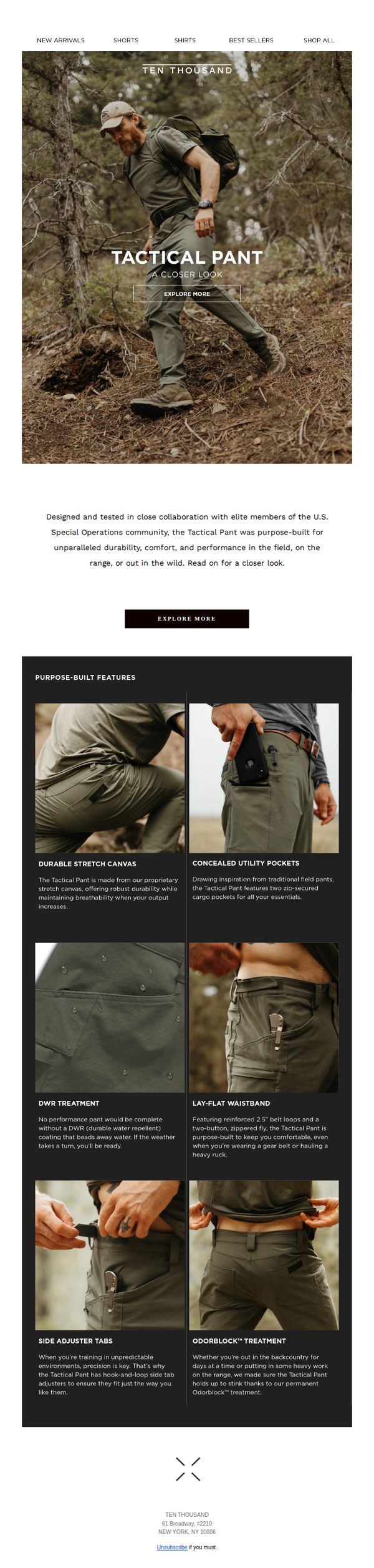 9. Ten Thousand: A Closer Look: The Tactical Pant