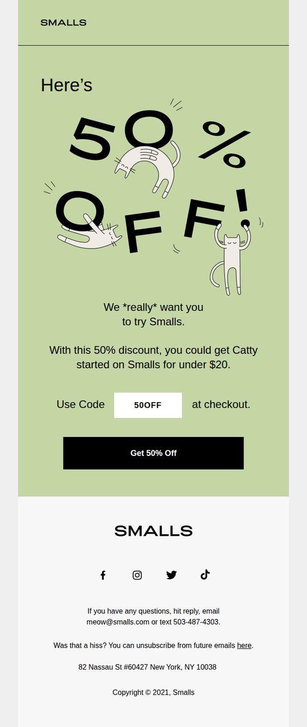 6. The moment (aka discount) you’ve been waiting for