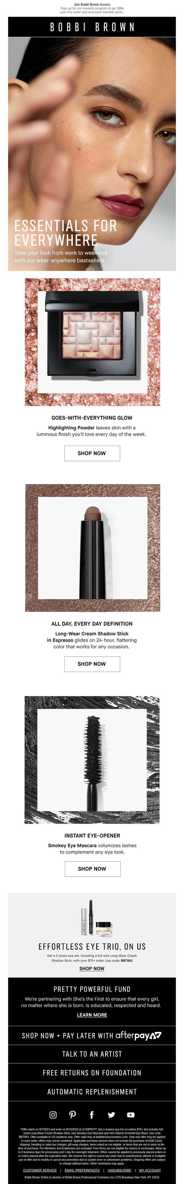 9. 4 essentials for work or weekend looks
