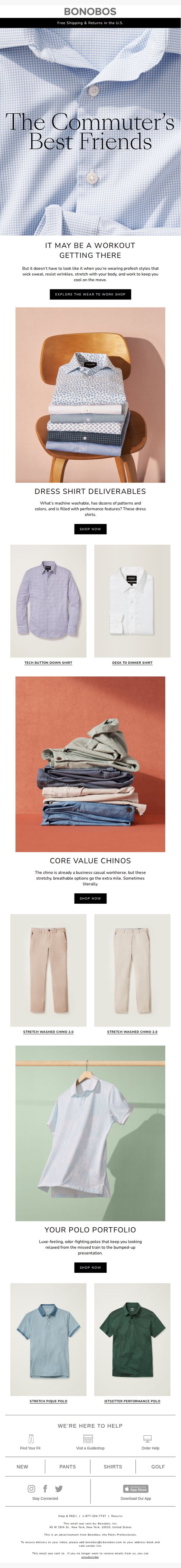 8. A Commuter's Wear-to-work Essentials
