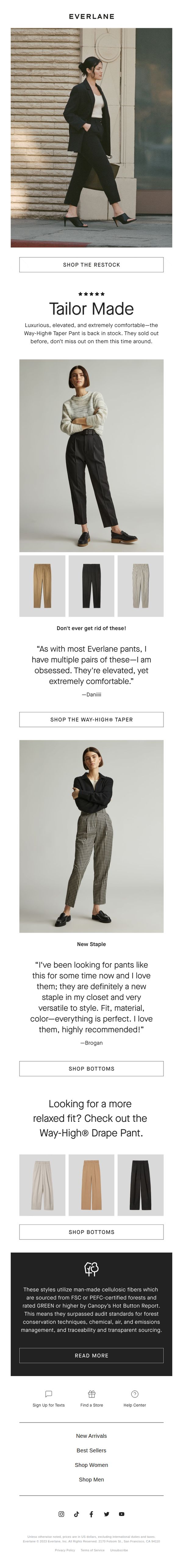 6. Say Hi To The Way-High® Taper Pant