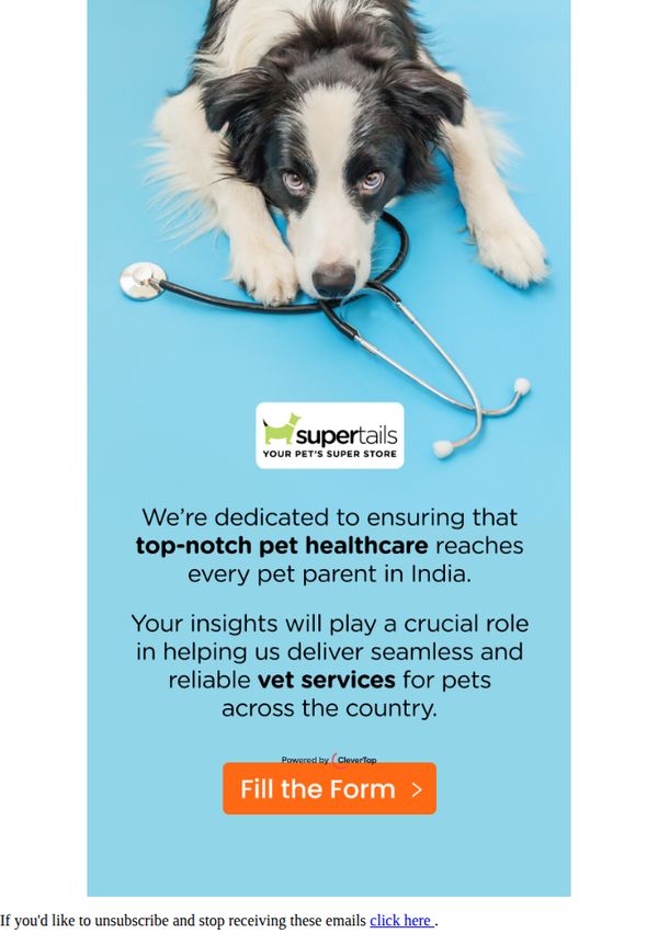 9. Supertails: lauren, join us in improving pet healthcare in India🐾