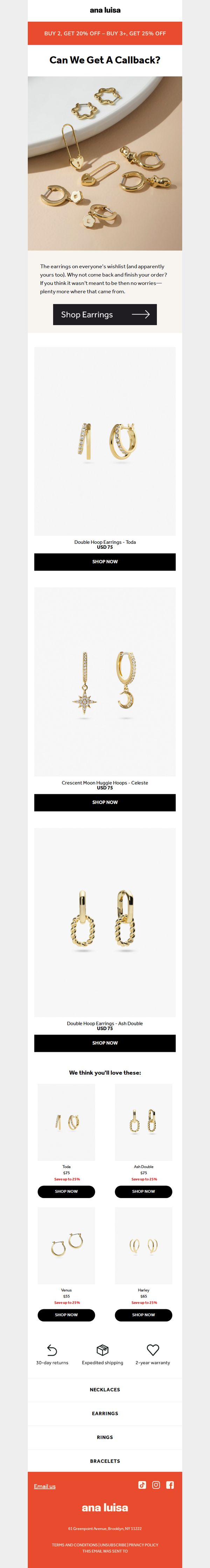 9. We have your favorite pair of earrings waiting...