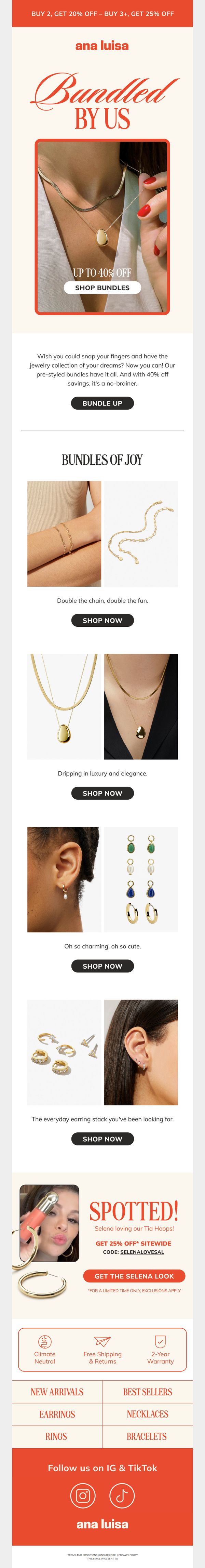 6. Up to 40% off everything you need in one place