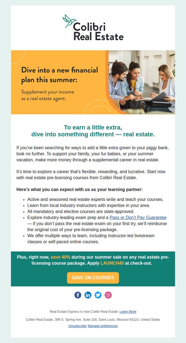 9. Earn extra $: Learn how this summer