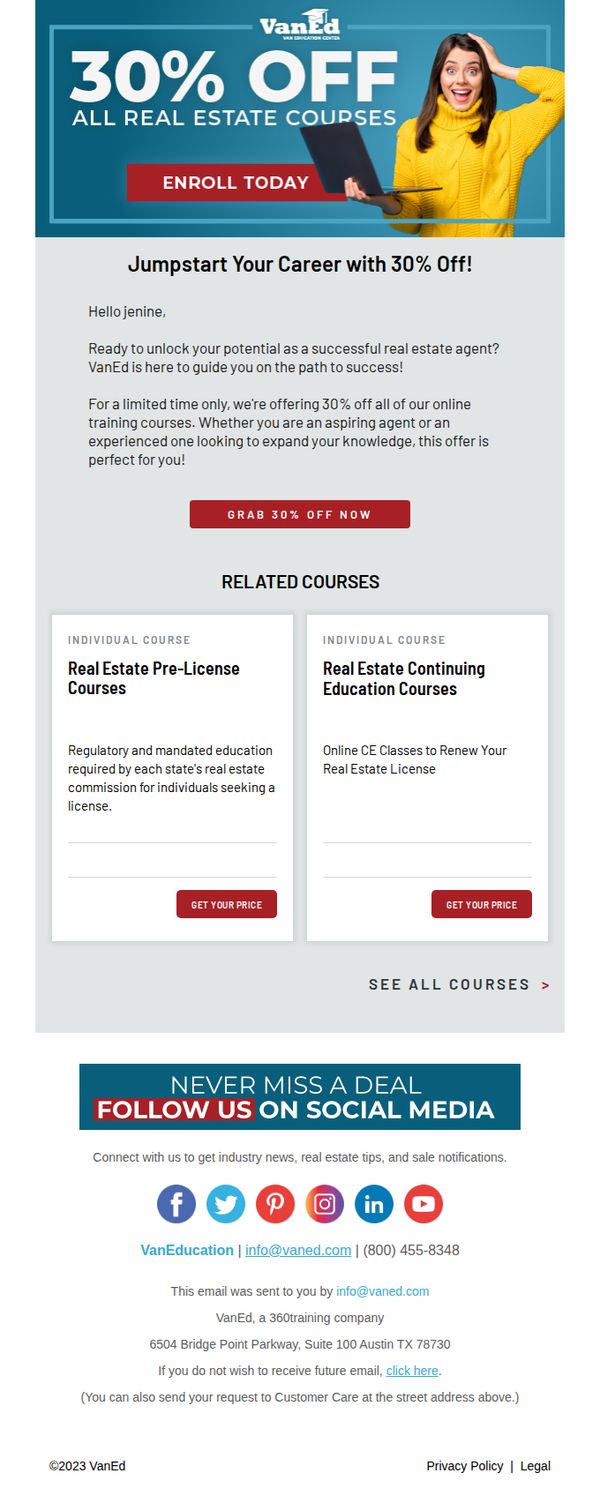 7. Unlock Your Real Estate Potential - 30% Off