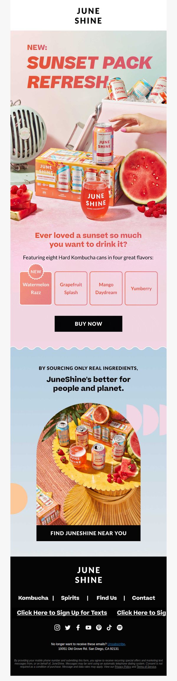 8. NEW Sunset Pack Refresh
