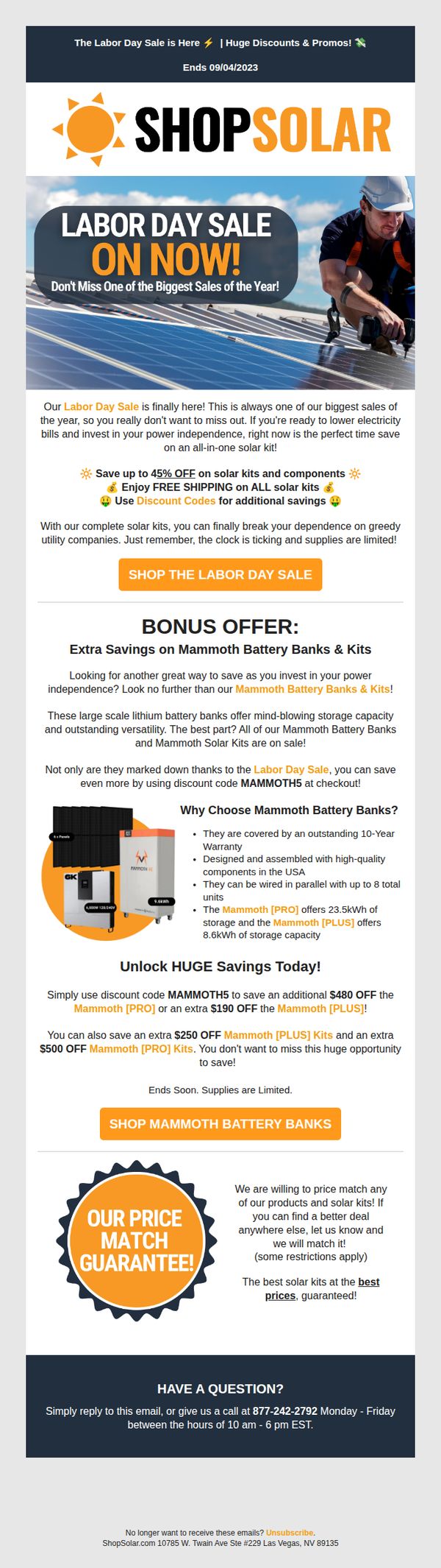 Shop Solar Kits