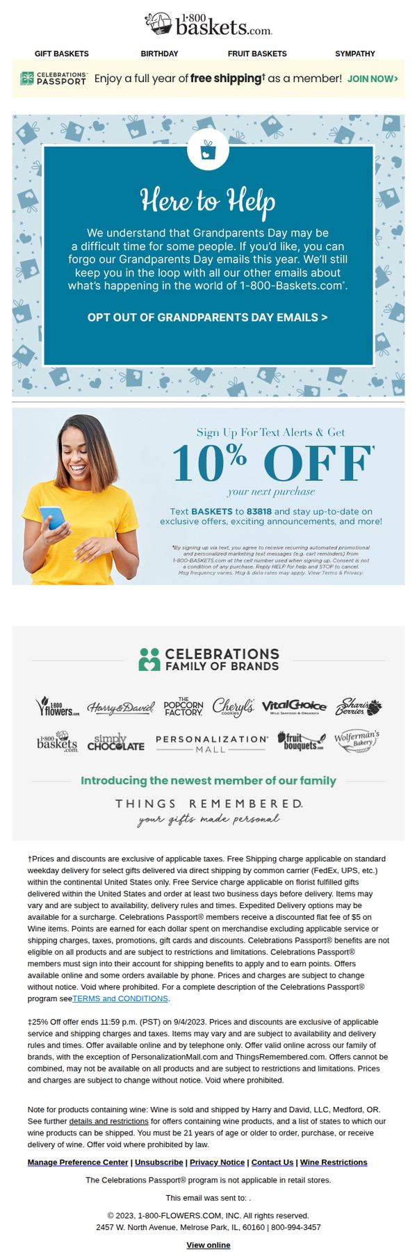 10. Want to skip our Grandparents Day emails?