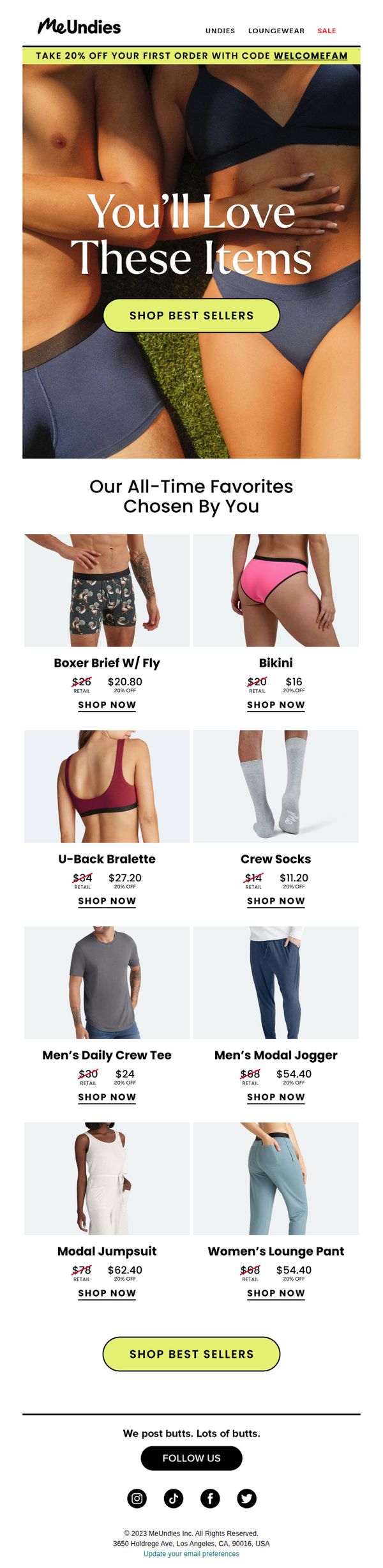 7. MeUndies: These Are Best Sellers For A Reason