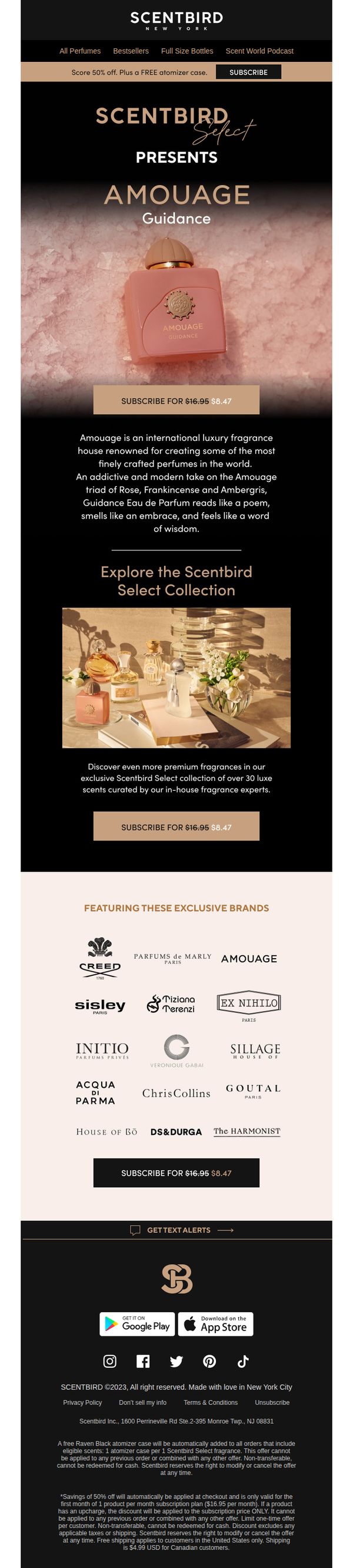 6. Scentbird Selects presents: Amouage