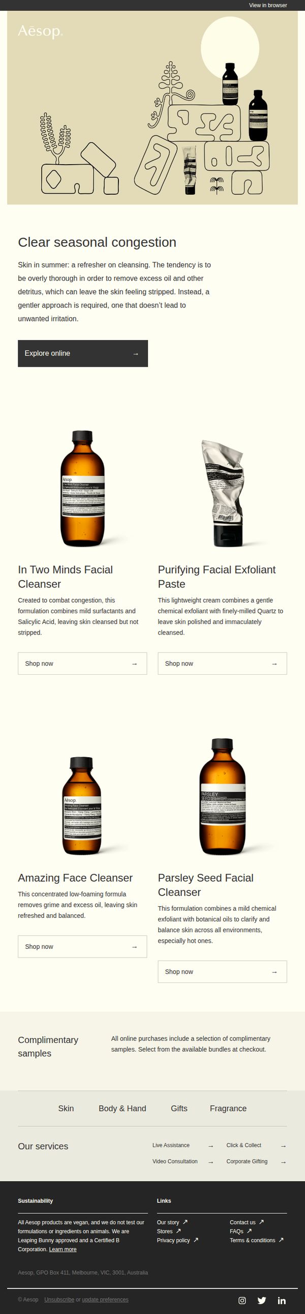 8. A summer cleansing refresh