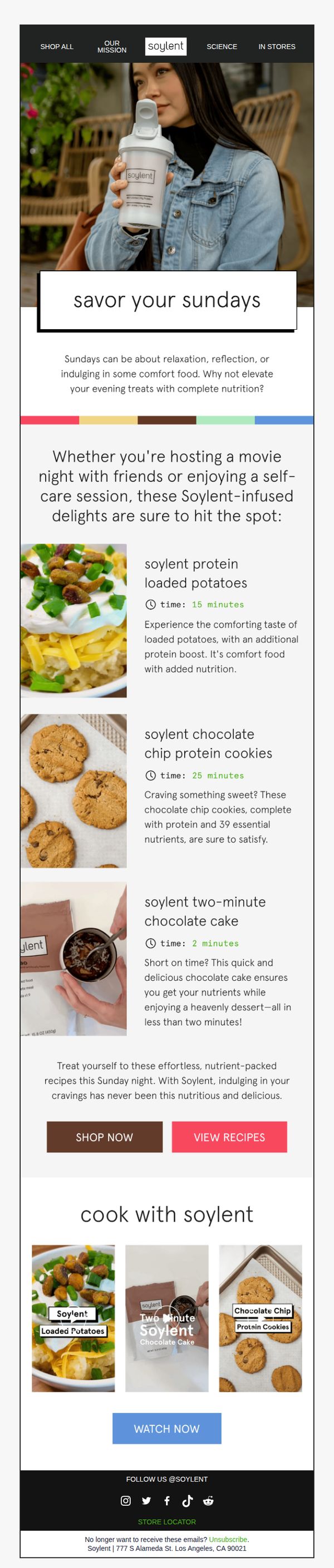 10. Sunday Specials: Nutritious snacks in under 30 minutes!